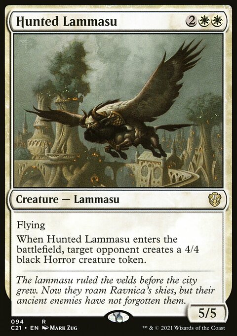 Hunted Lammasu